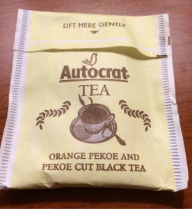 Autocrat tea bag